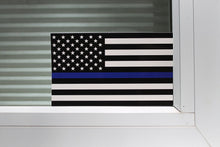American Flag Blue Line Stickers