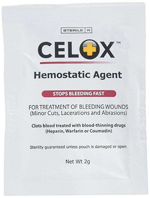 Celox Hemostatic Agent
