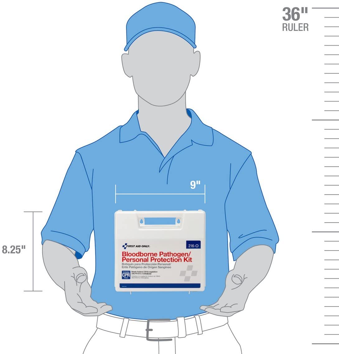 Bloodborne Pathogen / Personal Protection Kit w/CPR pack High Speed Tactical & Safety