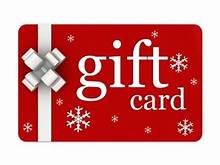 Gift Cards $10.00 to $100.00