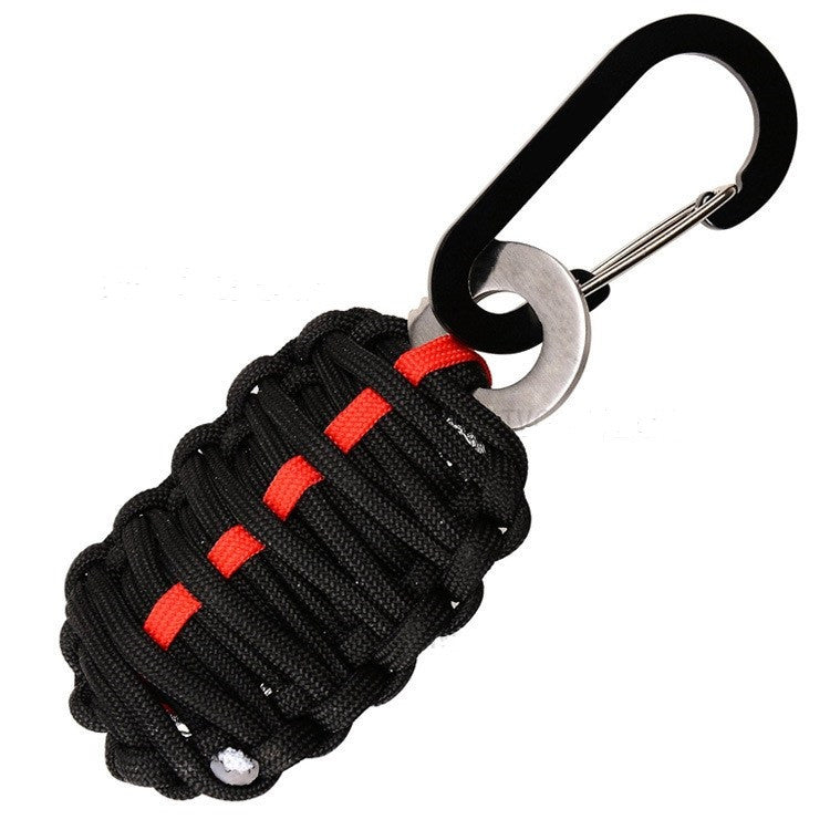 16 in 1 Emergency Tools Paracord Survival Kit - Black – High Speed